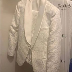 White Suite small worn once 34S